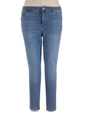 d. jeans Classic Women's Blue Ankle Skinny Jeans Size 14
